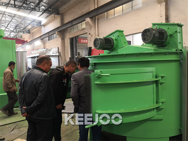 Flange Disc Parts Shot Blasting Machine