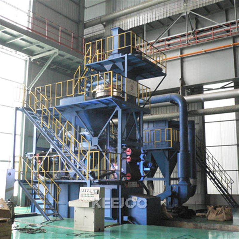 Roll Surface Texturing Shot Blasting Machine