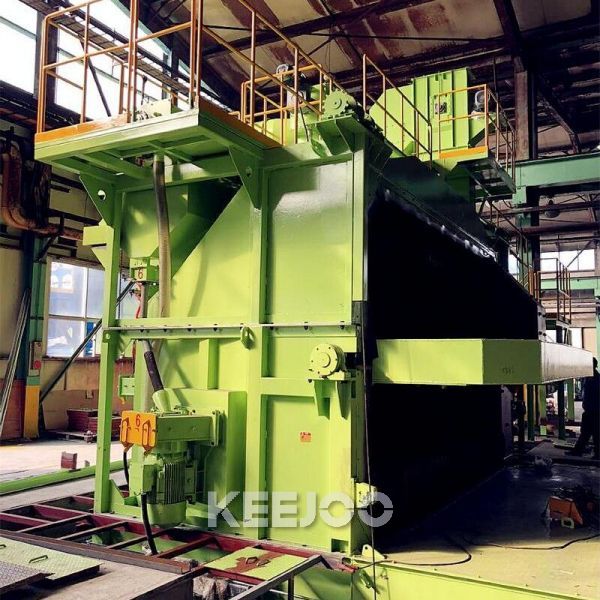 Double Station Wire Coils Shot Blasting Machine