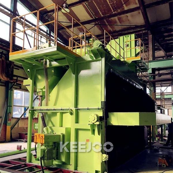 Double Station Wire Coils Shot Blasting Machine