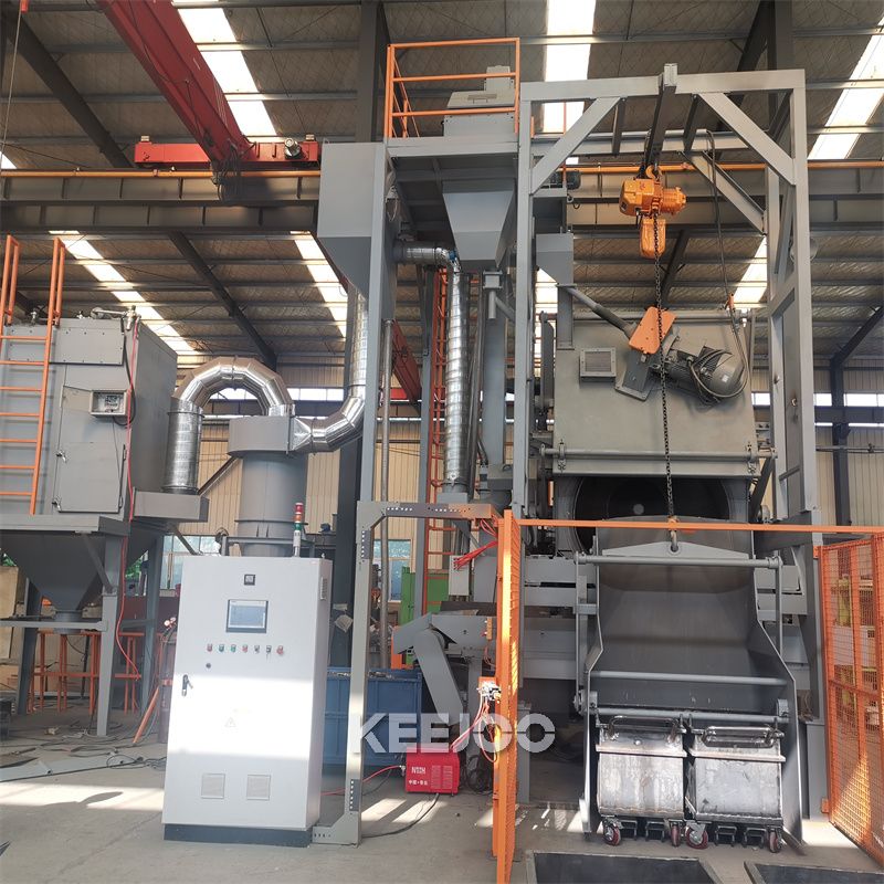 Bathroom Workpieces Shot Blasting Machine