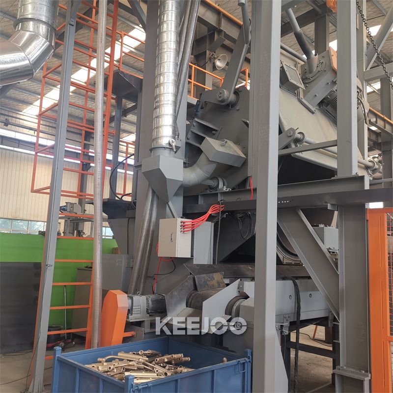 Bathroom Workpieces Shot Blasting Machine