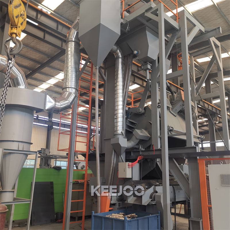 Bathroom Workpieces Shot Blasting Machine