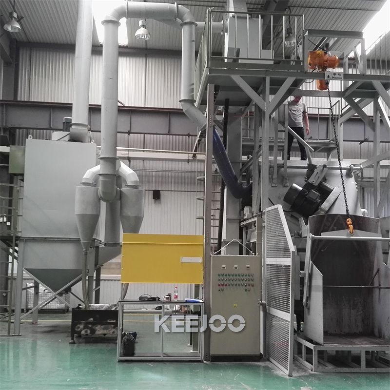 Hardware Tools Shot Blasting Machine