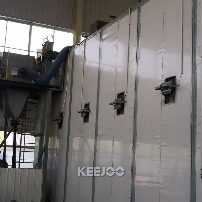 Large Storage Tanks Sand Blasting Room