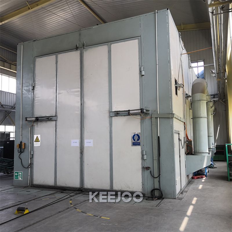 Large Storage Tanks Sand Blasting Room