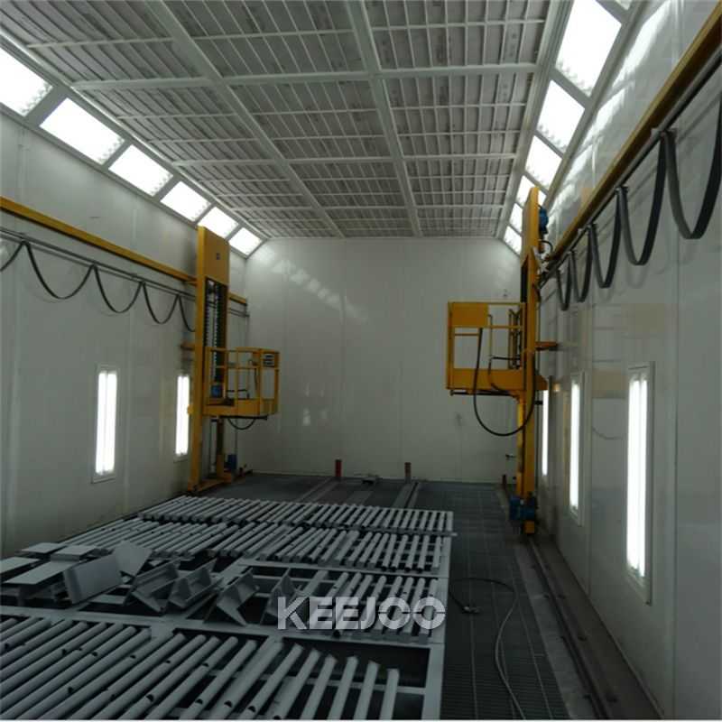 Large Forgings Sand Blasting Room Large Forgings Sand Blasting Room