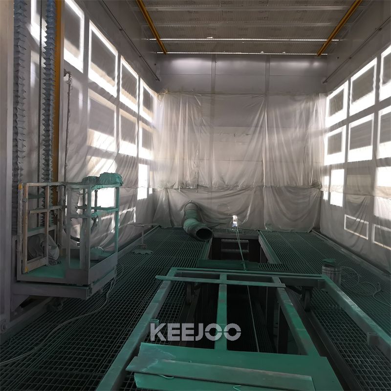 Large Forgings Sand Blasting Room