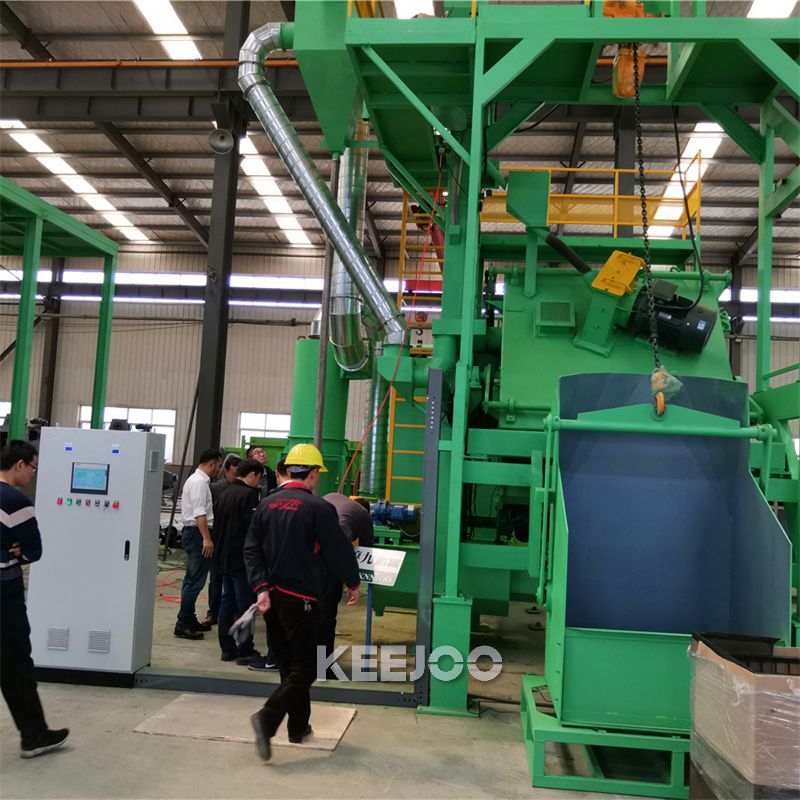 Bearing Rings Shot Blasting Machine