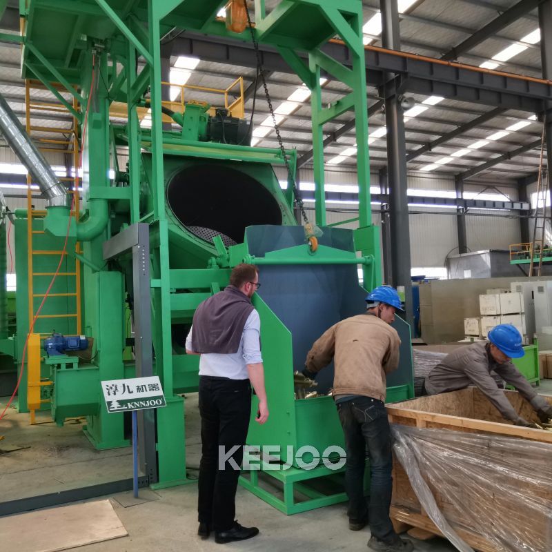 Bearing Rings Shot Blasting Machine