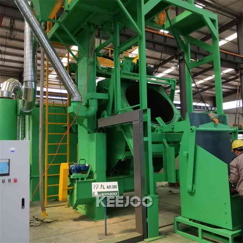 Plumbing Fittings Shot Blasting Machine