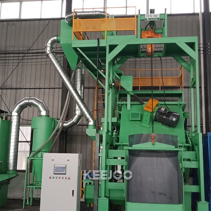 Plumbing Fittings Shot Blasting Machine