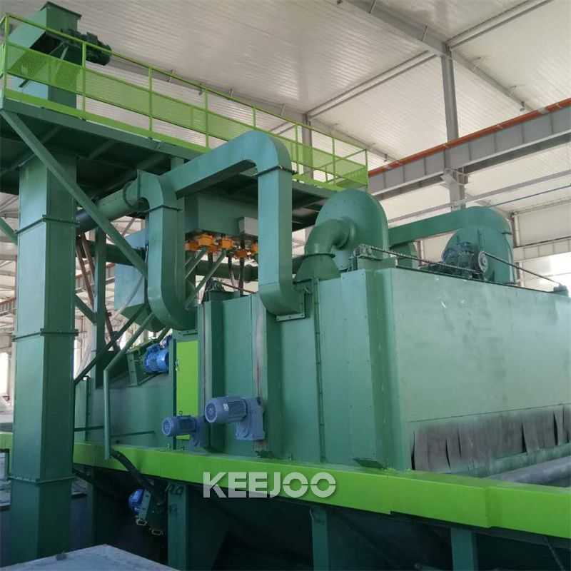 steel plate shot blasting machines