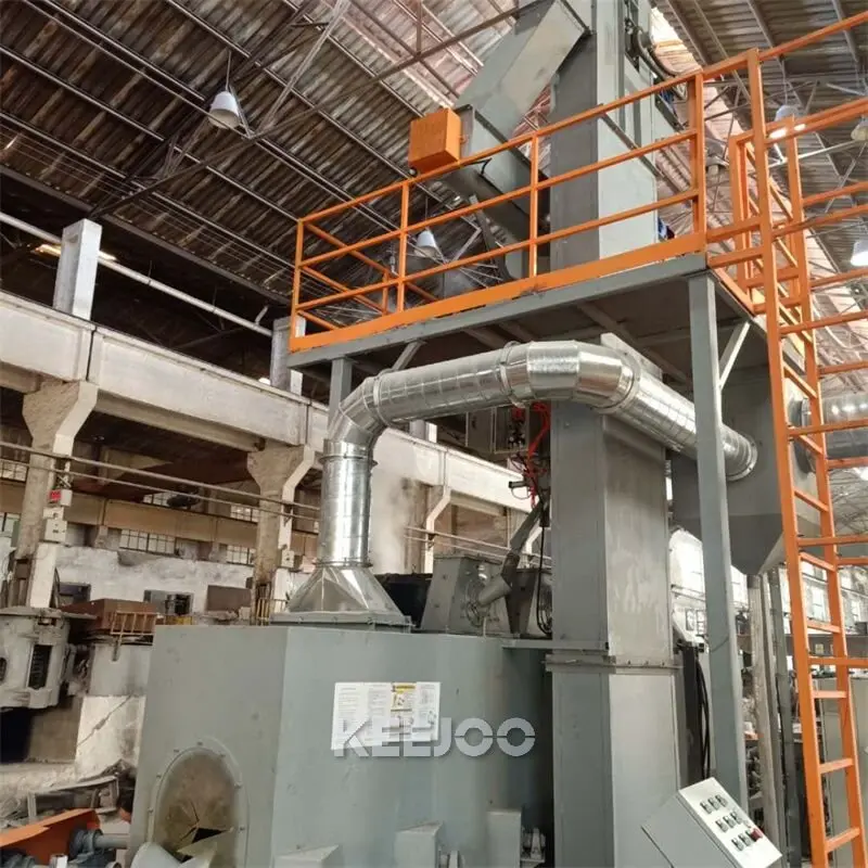 steel pipe shot blasting machine