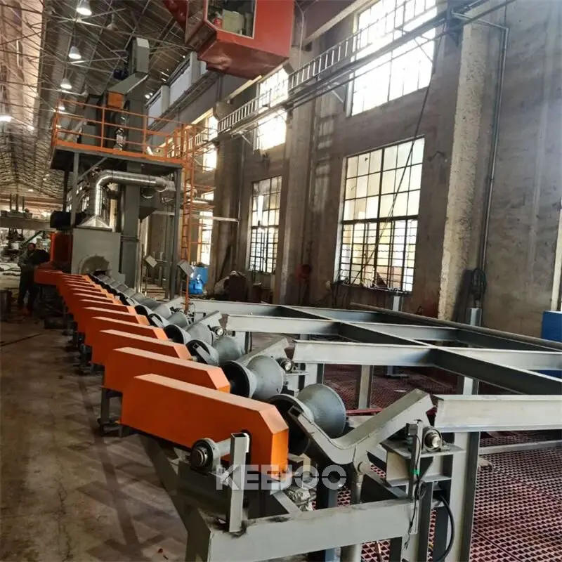 steel pipe shot blasting machine