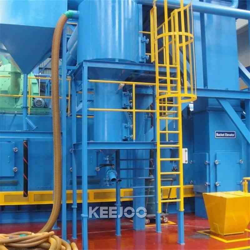 Qingdao KEEJOO Group Large-Scale Steel Plate Shot Blasting Pre-treatment Product