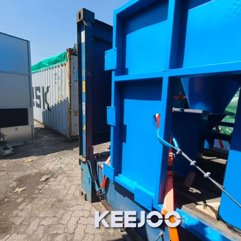 steel crawler type shot blasting machine