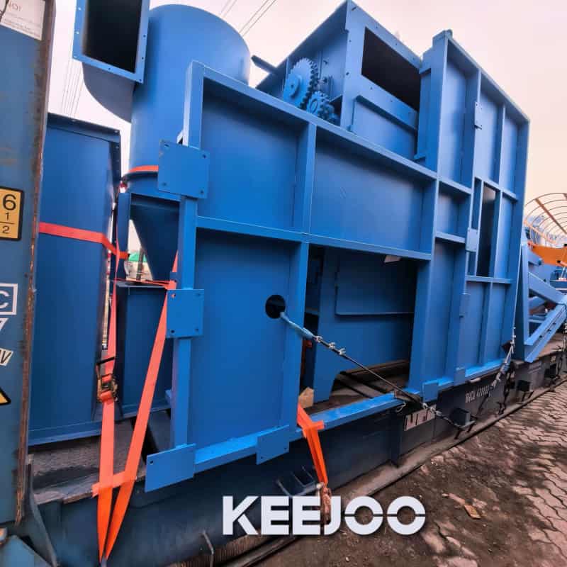 The 28GN steel Crawler Type Shot Blasting Machine Has Been Successfully Shipped 