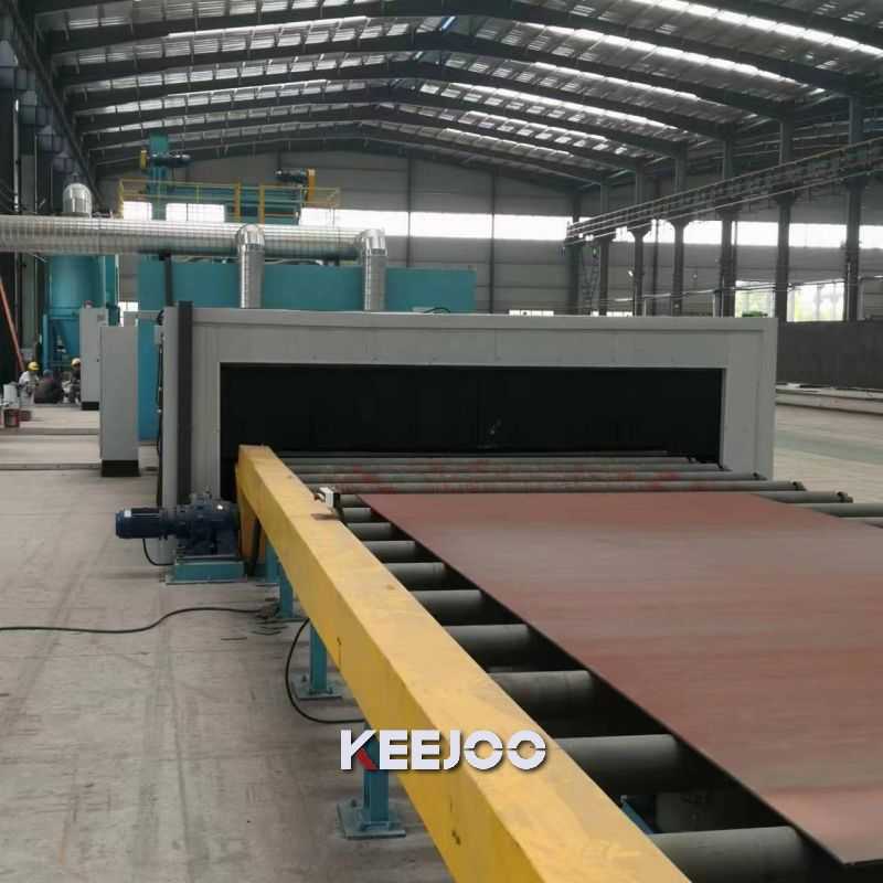 Qingdao KEEJOO Group Helps Hangxiao Steel Structure Solve the Rust Removal Chall