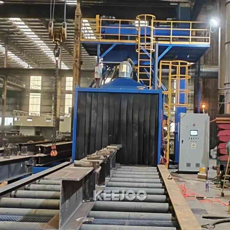 Bridge Steel Plate Pretreatment Line