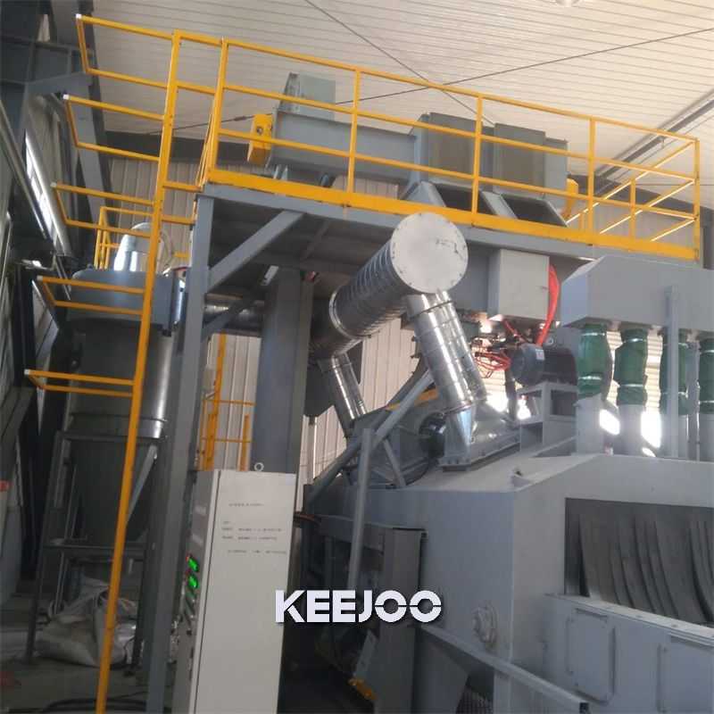  Mesh Belt Shot Blasting Machine