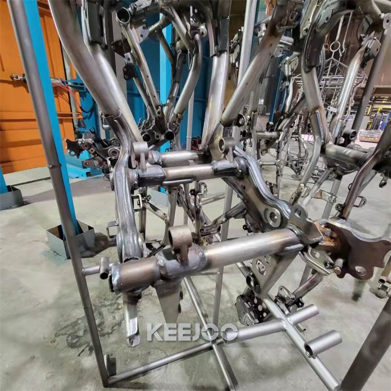 Welded Frames Shot Blasting Machine