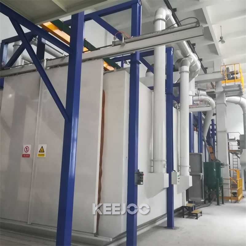 Hook Through type Shot Blasting Machine Hook Through type Shot Blasting Machine