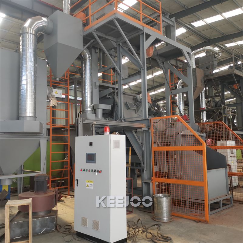 Bathroom Workpieces Shot Blasting Machine