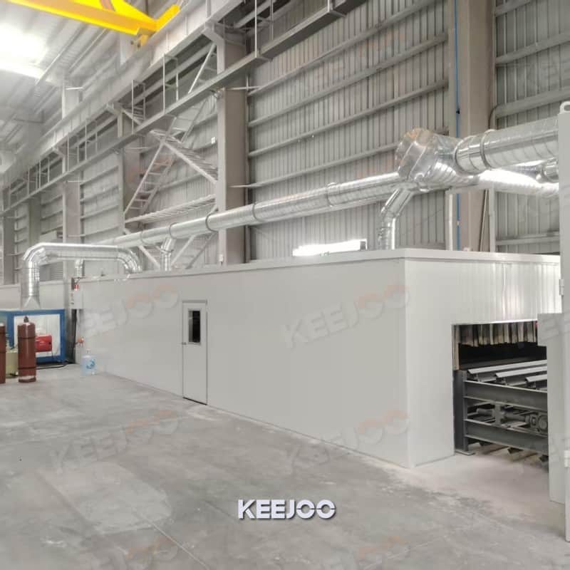 steel plate pretreatment lines