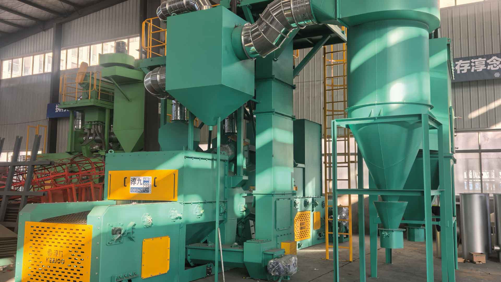 China Shot Blasting Machine, Sand Blasting Room, Steel Plate Pretreatment Line Manufacturer, Supplier, Factory